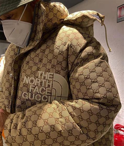 north face gucci collab puffer jacket|north face x Gucci outlet.